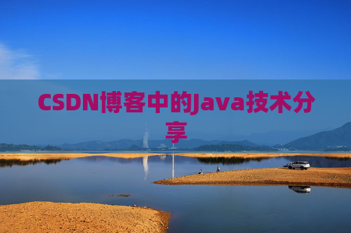 CSDN博客中的Java技术分享